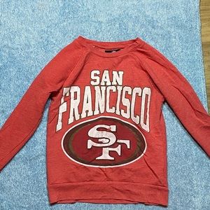 San Francisco 49ers sweatshirt